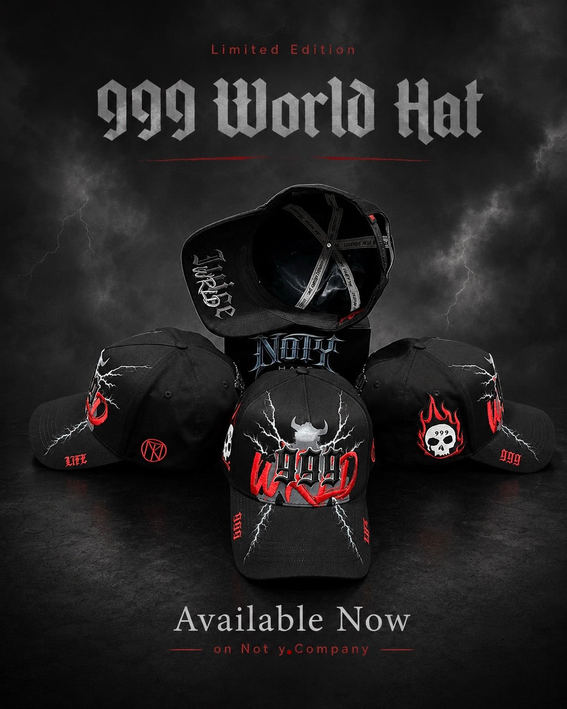 999 demons hat