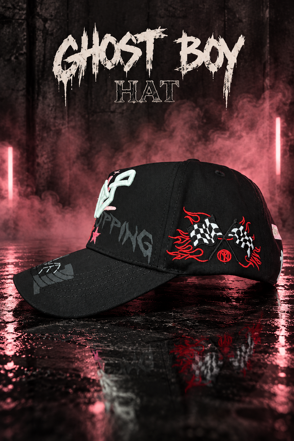 Ghostboy hat (black)