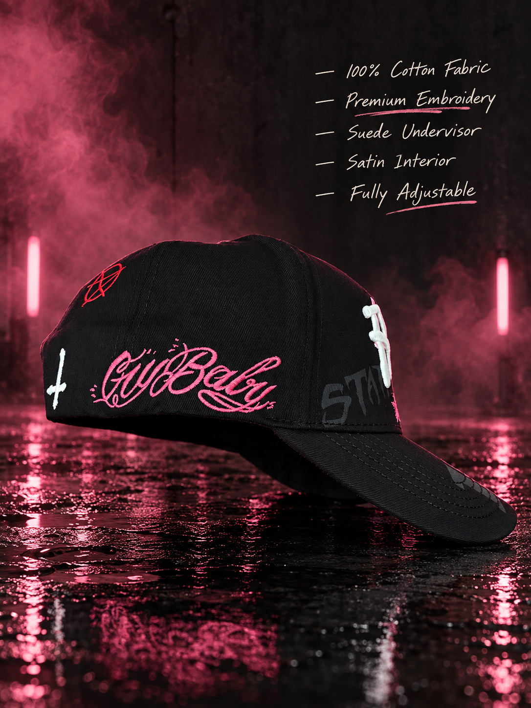 Ghostboy hat (black)